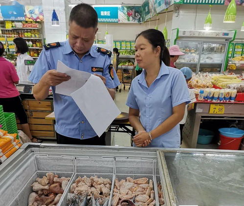 尋烏縣市場監管局多措并舉強化進口食品和冷鏈食品行業疫情防控